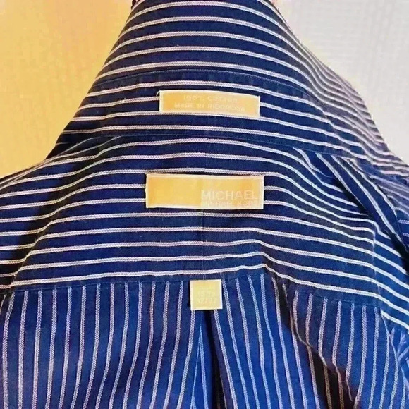 Michael Michael Kors Men's Button Down Dress Shirt Size 15.5 32/33 - Picture 8 of 12